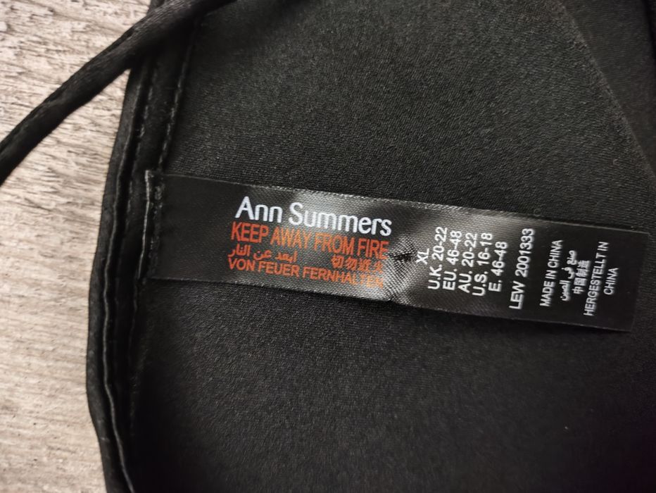 Bardzo duża seksowna koszulka satynowa 46 48 Ann Summers
