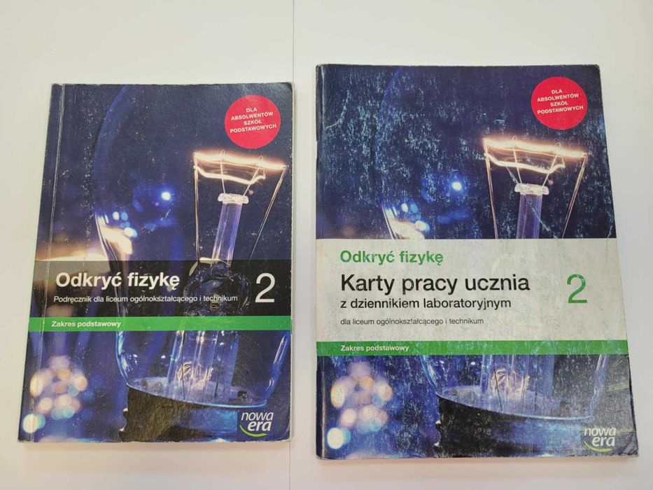 Podręcznik do fizyki kl 2 plus karty pracy