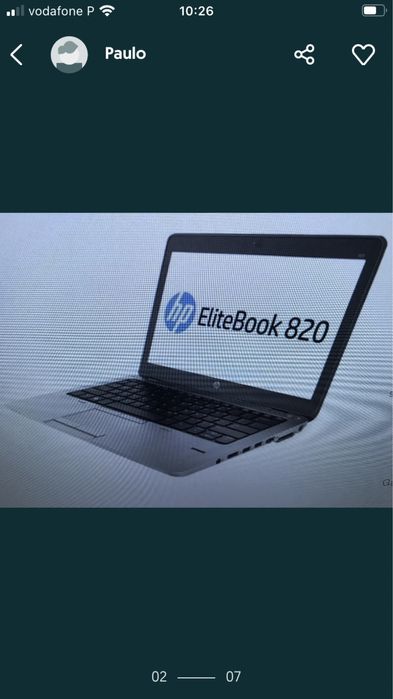 Portátil elitbook g20