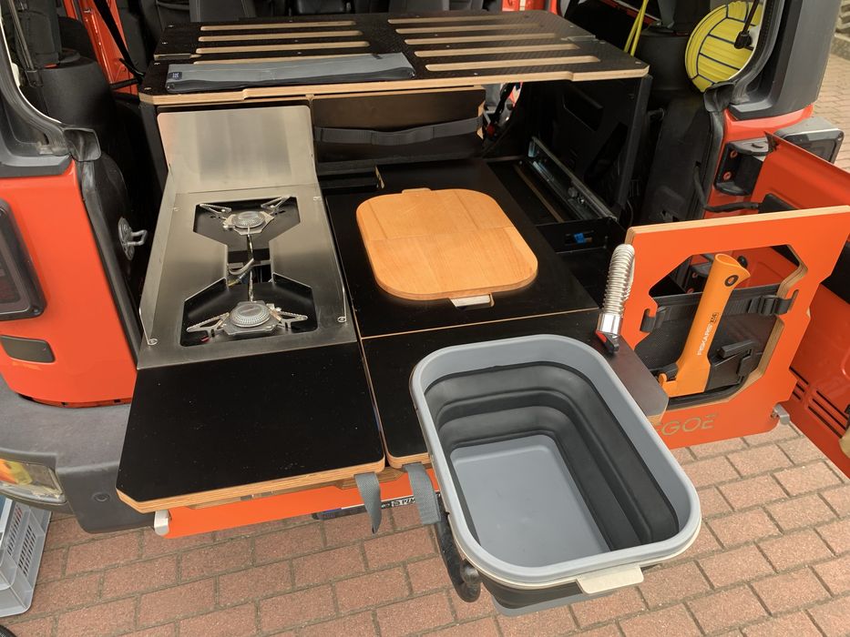 Zabudowa Egoe Nestbox Supertramp 300 Wrangler, Landrover, Land Cruiser