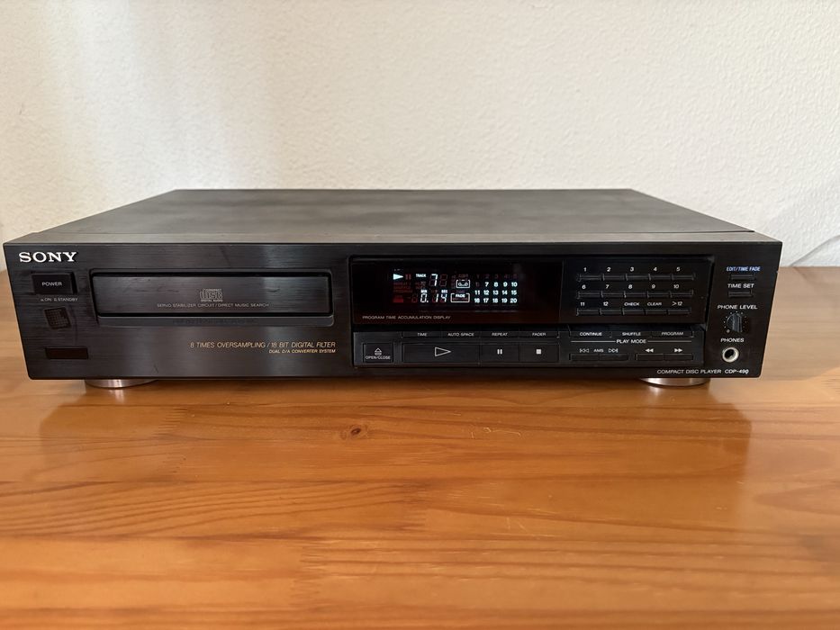 Leitor CD Sony CDP-490