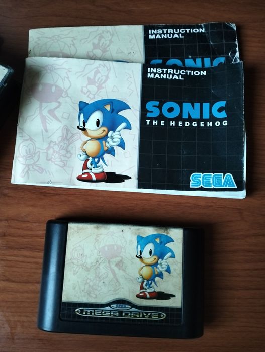 Jogo Sonic The Hedgehog - Sega Mega Drive