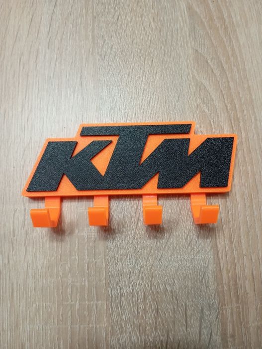 Wieszak na klucze/kurtki KTM 3d