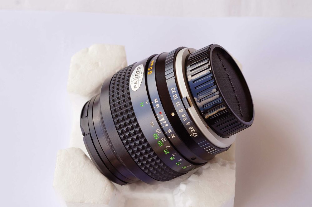Minolta 85/1.7 MC Rokkor-PF do NEX FX MFT idealna sprawna