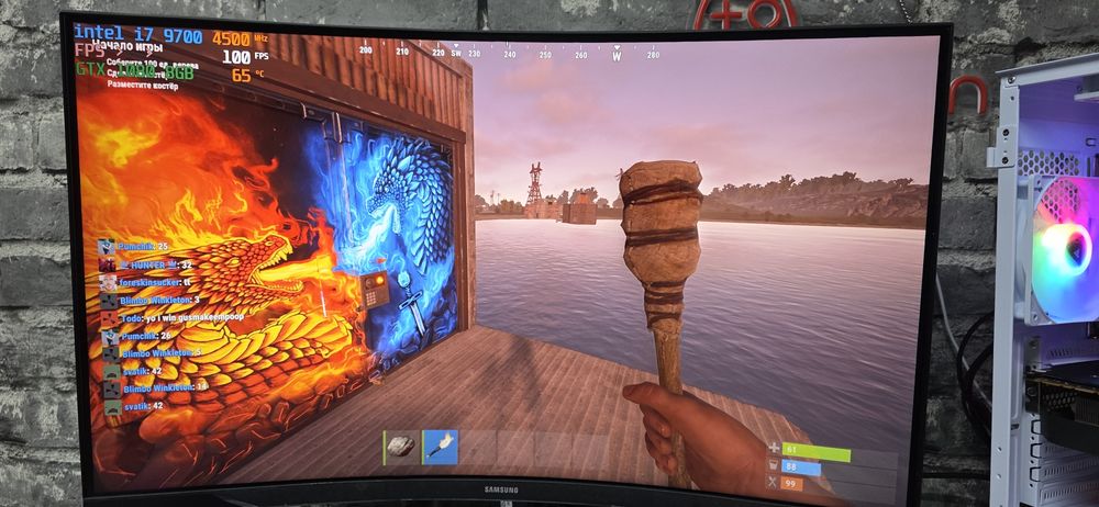 Мощный Пк i7 gtx1080 stalker2 dota2 cs2 rust wot gtaV