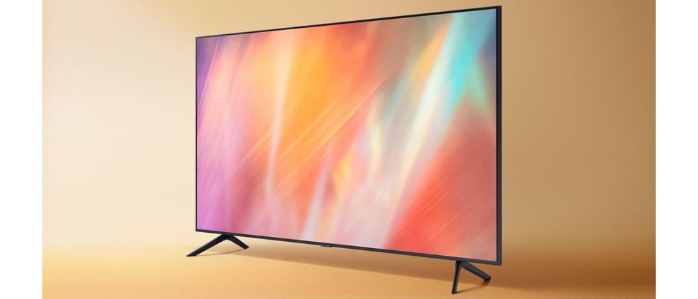 4К ТВ Samsung UE50AU7100UXUA, официальный, Smart TV, HDR 10+