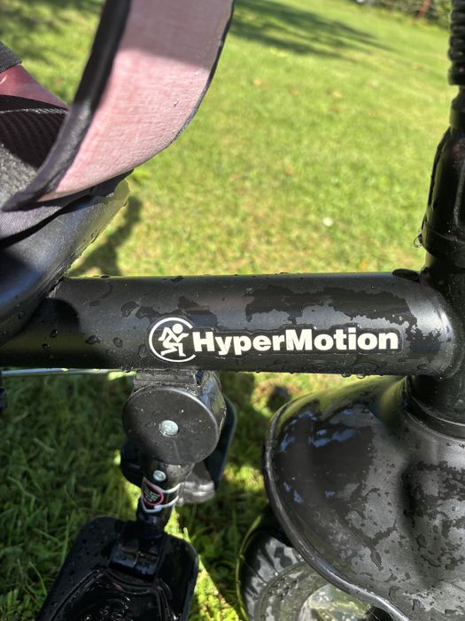 Rowerek  jeździk trójkołowy pchacz wózek hypermotion różowy