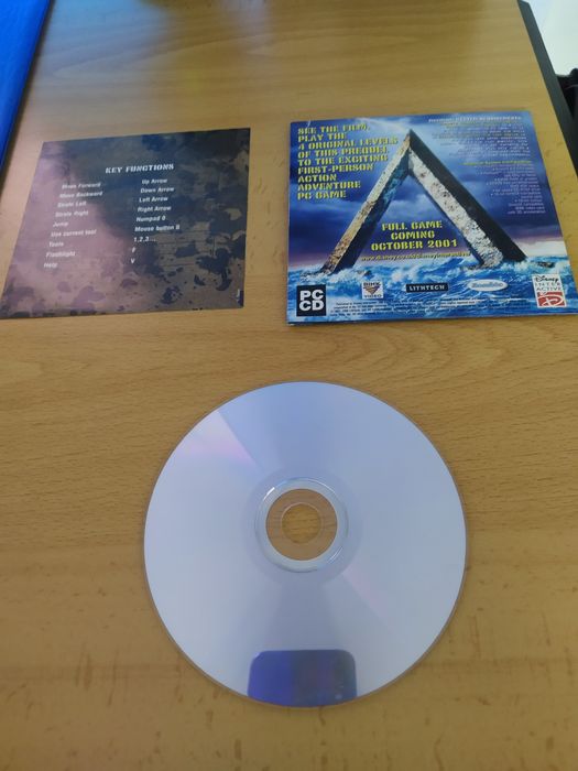 Disney Game "Atlantis: The Lost Empire – Search for the Journal" – Like New64354218260481121