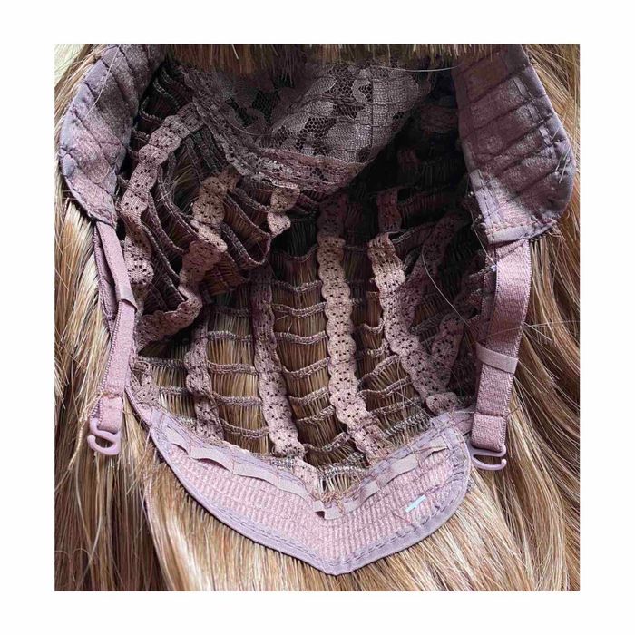 Premium Ultra włosy doczepiane, peruka, naturalny blond ombre 370.