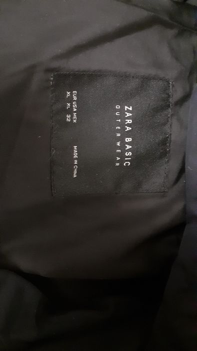 Kurtka puchowa ZARA XL r.42
