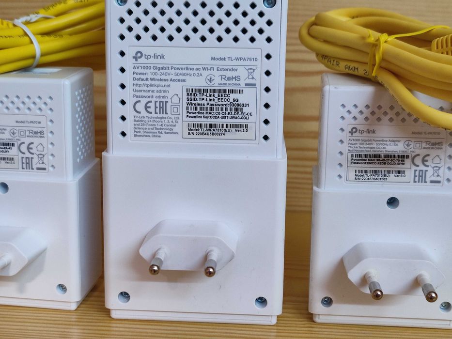Kit AV1000 Tp-Link Wi-Fi Powerline