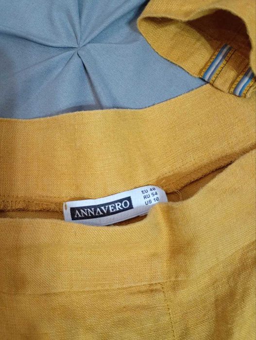 Льоновий костюм annavero р. 54/56 100% льон