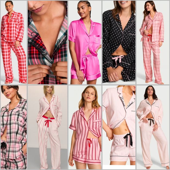 Оригінал!! Вікторія Сікрет піжам фланелеві і сатин