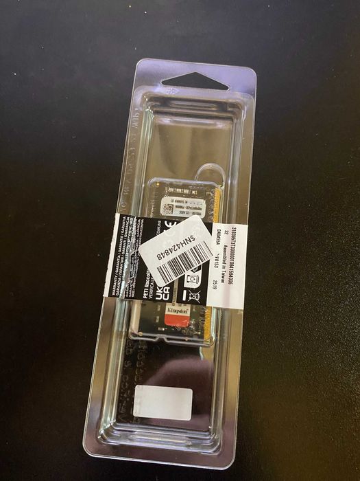 Оперативна пам'ять Kingston Fury SODIMM DDR4-3200 8192 MB PC4-25600 Impact Black (KF432S20IB/8)