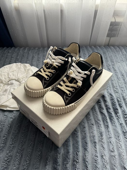 Maison Margiela Evolution low-top black sneakers