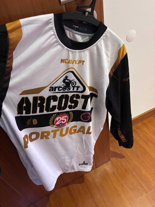 Camisola 25 anos Arcos TT motocross tamanho L Nova