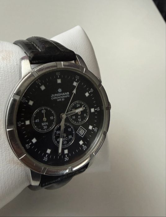 Junghans Chronograph WR 50 - zegarek męski kwarcowy.