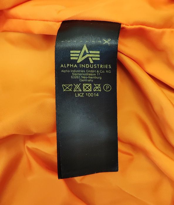 Alpha Industries damska granatowa kurtka bomberka w rozmiarze S
