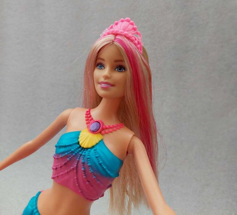 Barbie Rainbow Lights Mermaid кукла лялька Барби русалка Барбі сяюча