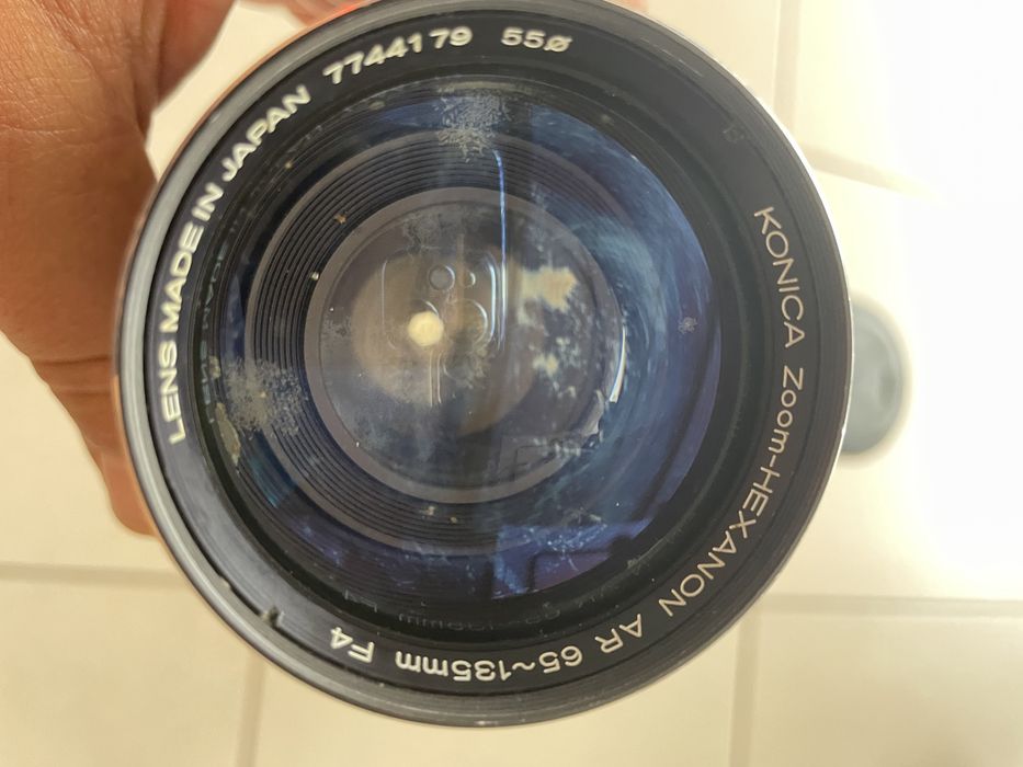 Canon FTb com lentes e acessórios