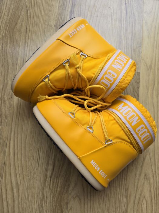 Śniegowce Moon boot 39/40 żółte