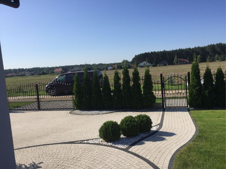 Brukarstwo, ukladanie granitu. Zielen