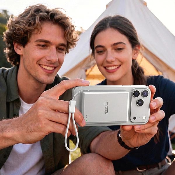 Tech-Protect Pb40 Lifemag Magsafe Power Bank 10000Mah 25W Qi2.2 White/