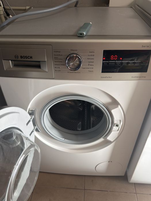 Pralka Bosch Serie 4 WAN282MSPL/38, 8 kg, 1400 obr./min, z silnikiem EcoSilence