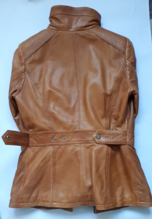 Kurtka skórzana damska, marki Ochnik, używana, XS