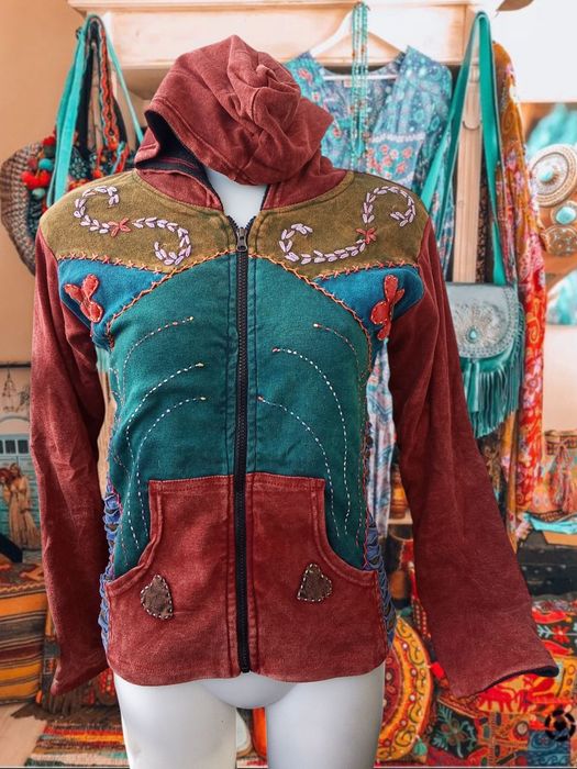Casaco Hippie tribal trance festival