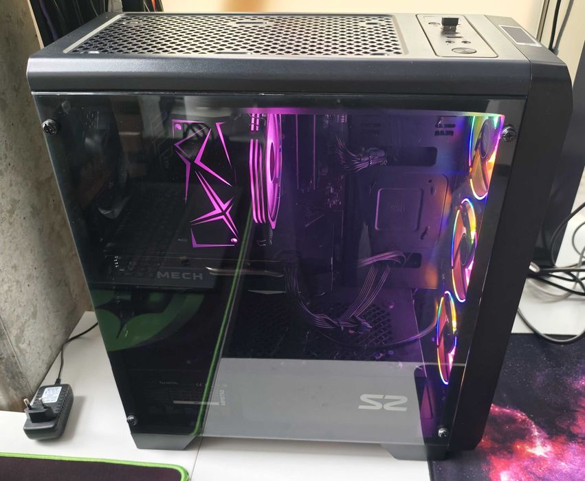 Komputer do gier Ryzen 7 5700X RX 6650XT-8GB 16GB-RAM Sanok • OLX.pl