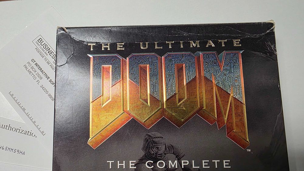 PC The ultimate Doom premierowe wydanie big box
