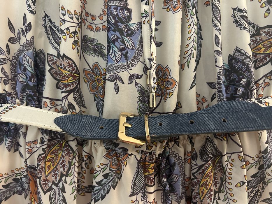 Vestido Kocca com cinto