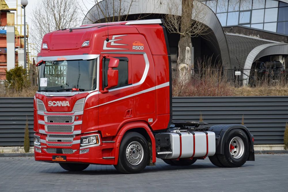 Scania R500 / FULL AIRMATIC / HYDRAULIKA / RETARDER / KLIMATYZACJA POSTOJOWA / ACC / KLIMA / FULL LEDY / 2021 / SERWISOWANA / SPROWADZONA  / Tanie Szybkie Finansowanie Zgoda od Zaraz