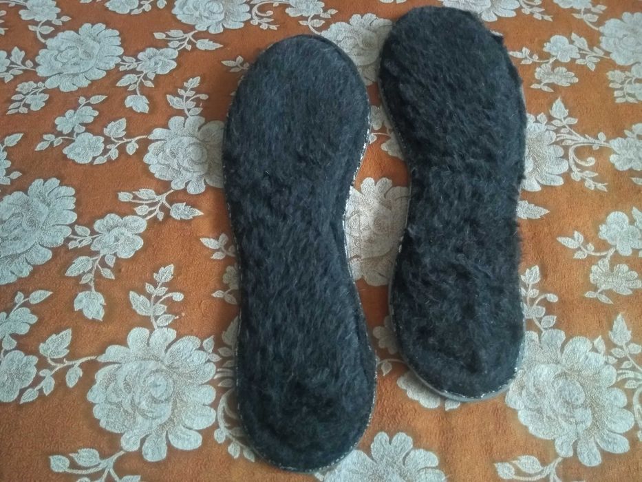 Зимние зимові стельки, устелки меховые. Размер 45