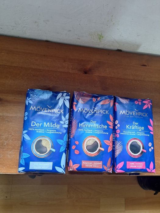 Sprzedam 4 kawy mielone 500g opakowania