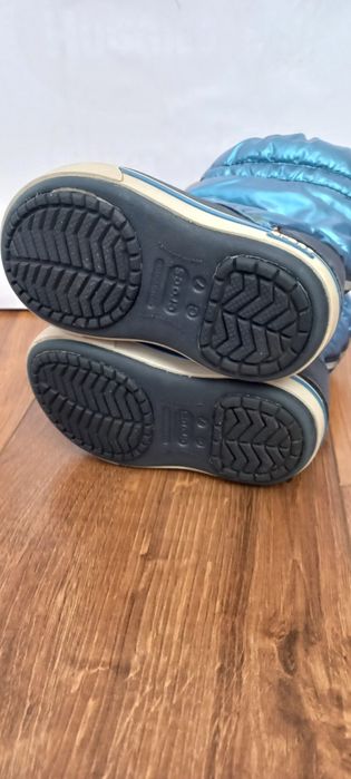Crocs 24 р. Зимові дитячі чобітки