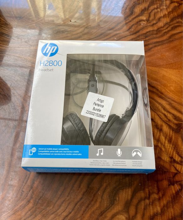 Auscultadores HP H2800 NOVOS