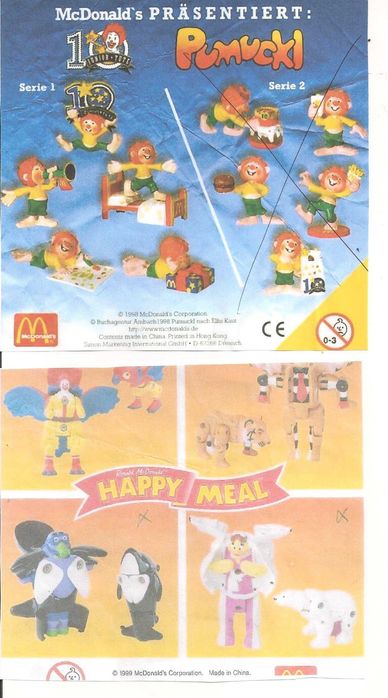 VENDO BRINQUEDOS MCDONALDS