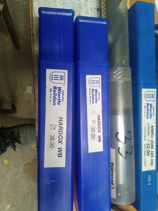 Wiertla do metalu hardox NWKc BHH Hss Hss-e hss-Co8 baildon