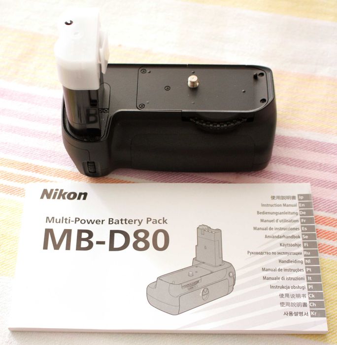 Nikon D80 kit (Corpo, Lente, Punho)