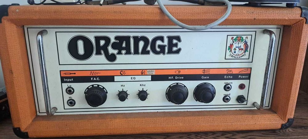 Orange OR120 Vintage – Made in England – Raro & Valioso
