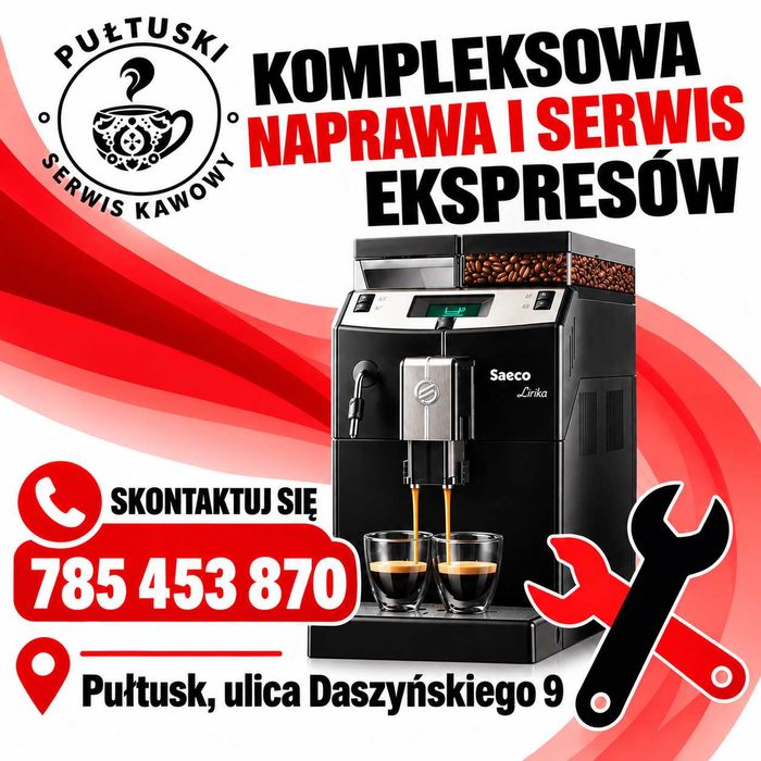 NaprawaSerwis Ekspresów do kawy Pułtusk