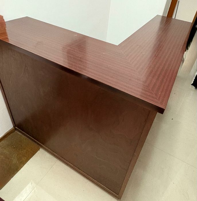 Novo preço Balcão de recepção