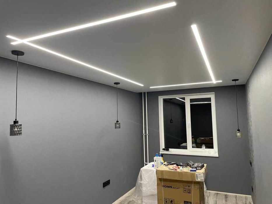 Установка натяжных потолков за 1 день. Гарантия 12 лет. Акция!!