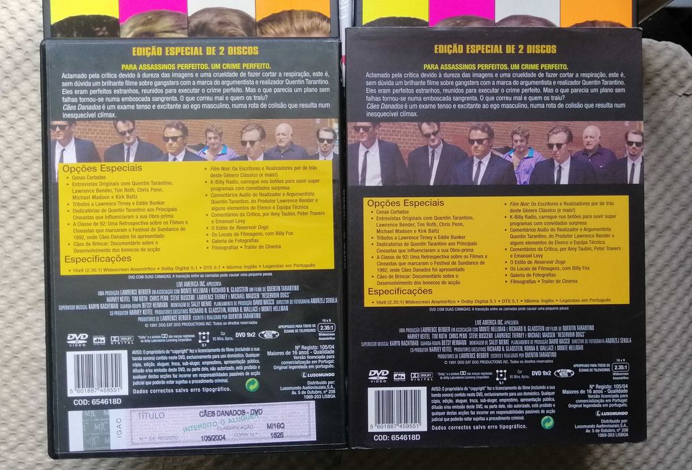 Cães Danados (Reservoir dogs) Tarantino