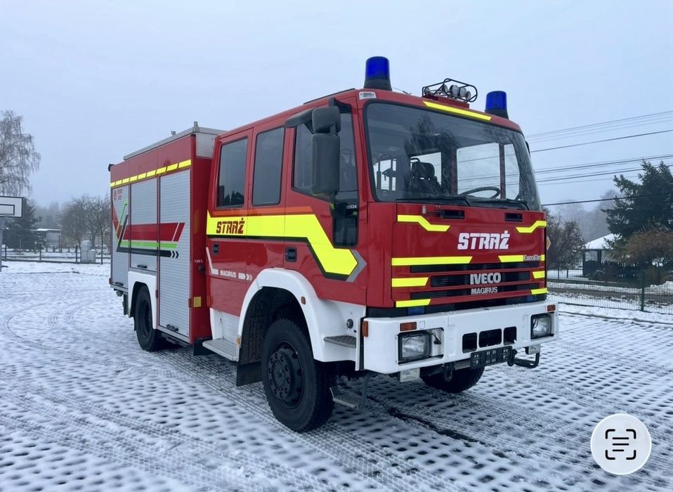 IVECO MAGIRUS GBA 4x4,Pożarniczy Wóz Strażacki,