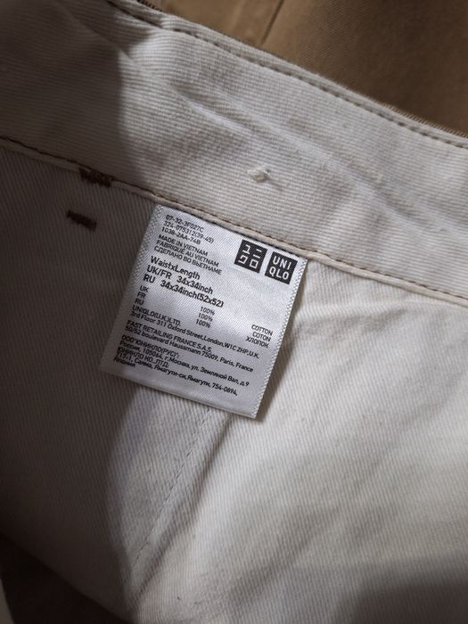 Штани брюки чіноси чоловічі Uniqlo