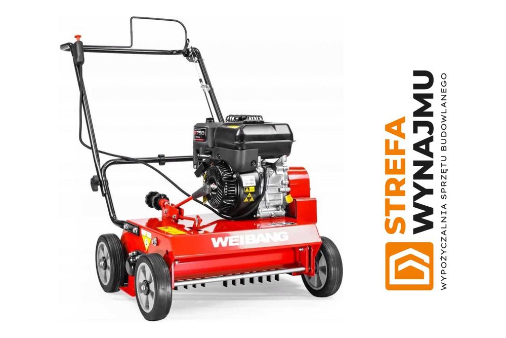 Wertykulator spalinowy Weibang WB486CRB Aerator Wynajem Lublin Dostawa