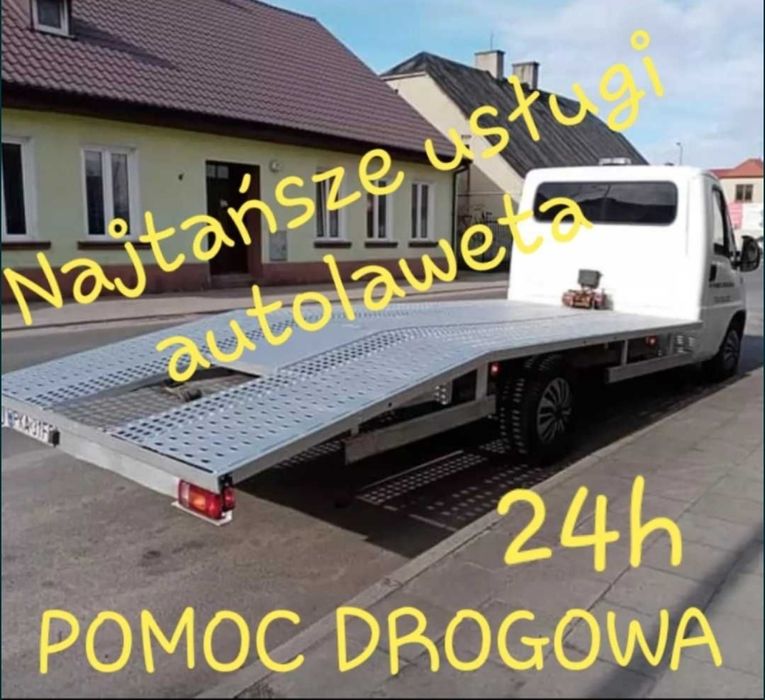 Autolaweta Pomoc Drogowa Holowanie Transport Laweta Częstochowa